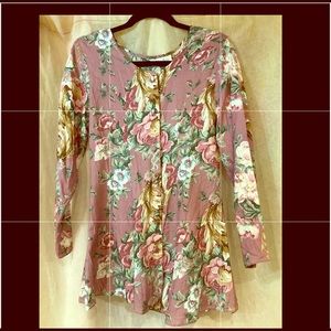 Cristina vintage floral blouse
